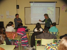 Un taller teórico – práctico acerca la biodiversidad de Segovia a los escolares segovianos