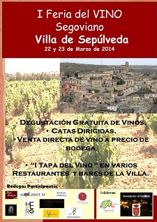 Sepúlveda celebra la I Feria del Vino Segoviano