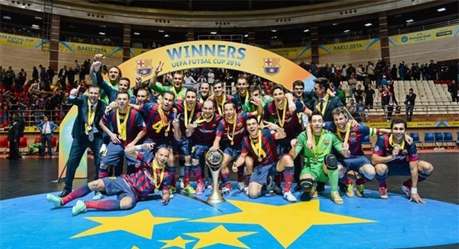 Ángel Velasco » Lin » se proclama campeón de Europa con el Barcelona