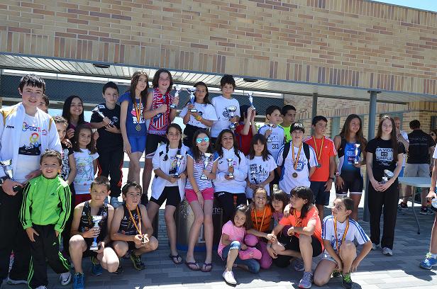 Gran participación en el I Triatlón escolar de La Lastrilla