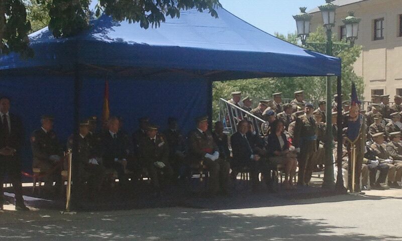El Rey preside el desfile militar por el 250 Aniversario de la Academia de Artillería de Segovia