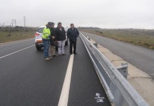 La Diputación invierte más de 21.000 euros en la mejora de la seguridad vial de varias carreteras de la provincia