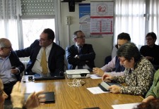El delegado territorial visita los centros de salud de Carbonero el Mayor y Segovia Rural